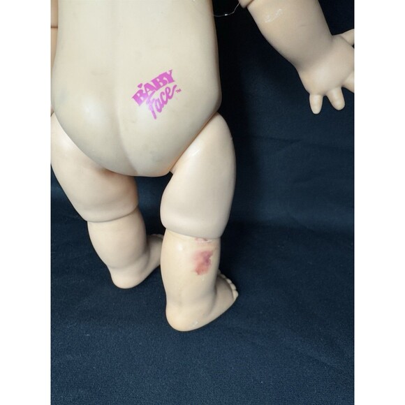 Galoob 1990 Baby Face Doll So Sweet Sandi Blonde Hair Doll 13” VTG - Picture 8 of 9